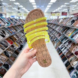warehouse sale shoe store Yellow Sandal